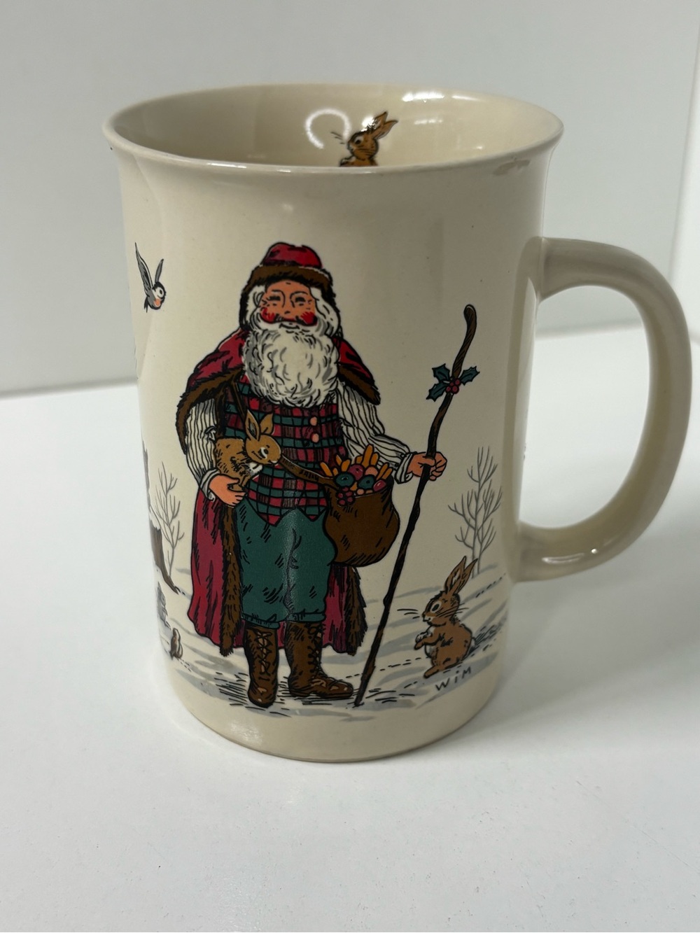 Potpourri Press vintage 1993 Woodland Santa